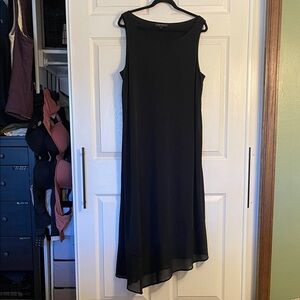 Lane Bryant Elegant Black High Low Dress